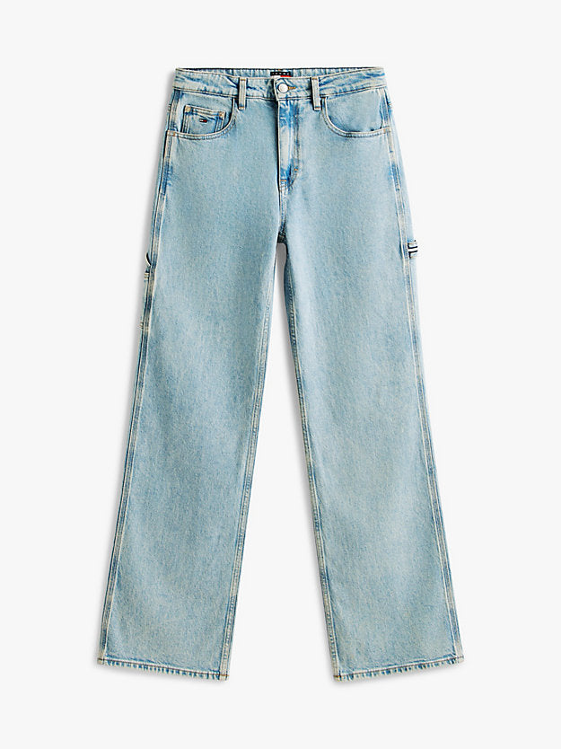 Mia Mid Rise Relaxed Straight Leg Carpenter Jeans