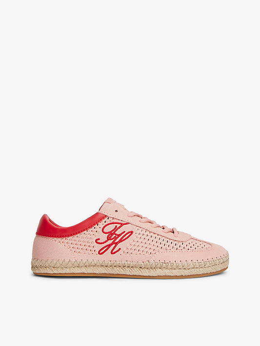Logo Rope Midsole Knit Trainers