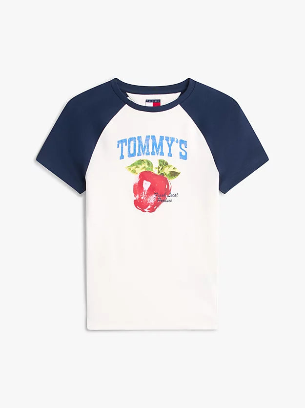 Graphic Slim Raglan T-Shirt