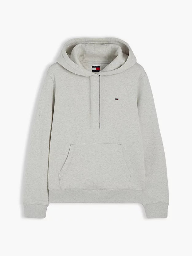 Flag Embroidery Fleece Drawstring Hoody