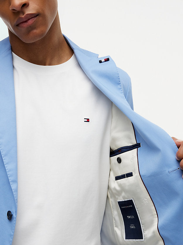 Regular Fit Gabardine Single Breasted Blazer