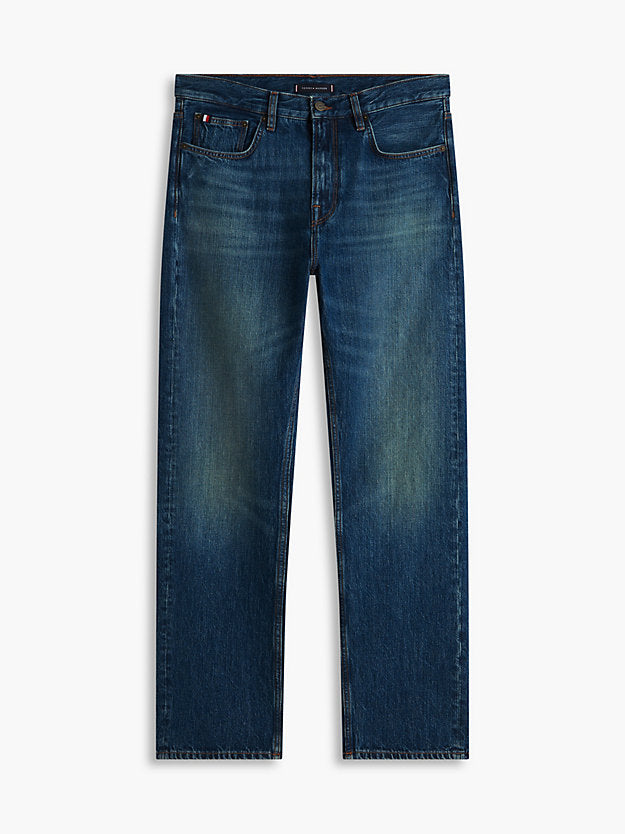 Dover Whiskered Regular Straight Leg Jeans