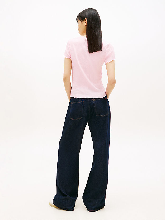 Smock Slim Seersucker T-Shirt