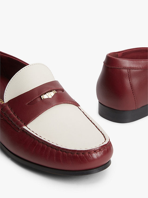 Monogram Leather Penny Loafers