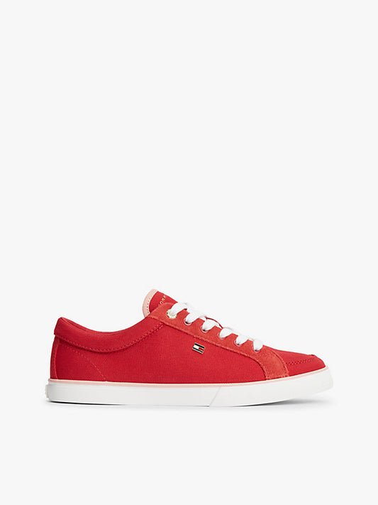 Canvas Enamel Flag Trainers