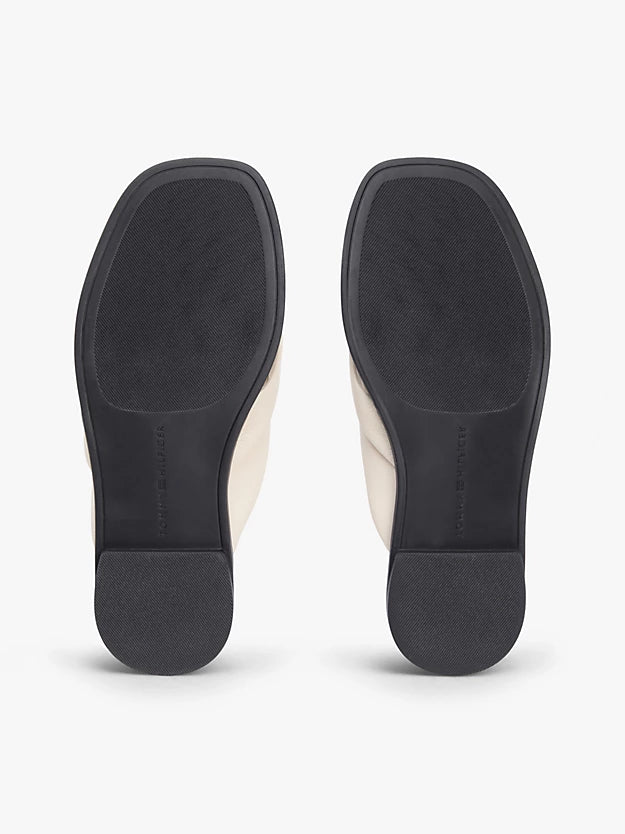 Leather Toe Post Flat Sandals