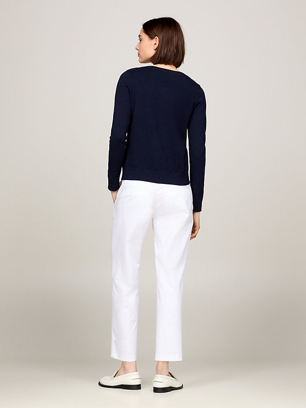 Boat Neck Jersey Jumper