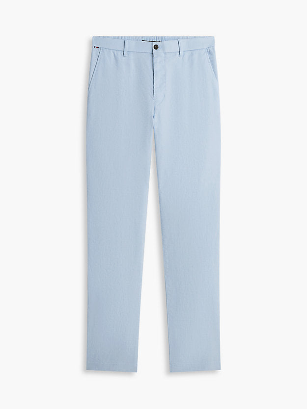 Denton Straight Leg Linen Blend Chinos