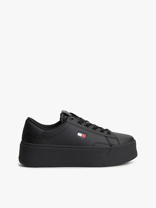 Platform Cupsole Trainers WiLeather