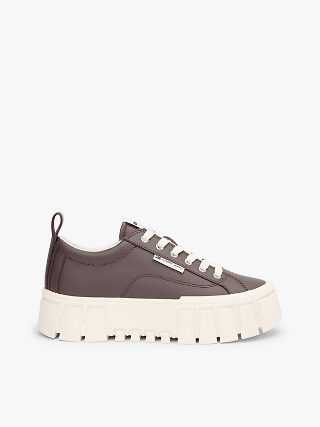 Cleat Platform Trainers WiLeather