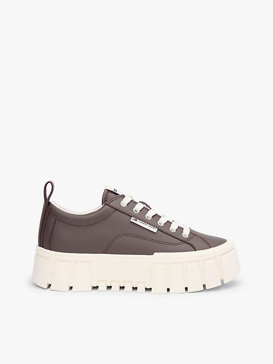 Cleat Platform Trainers WiLeather