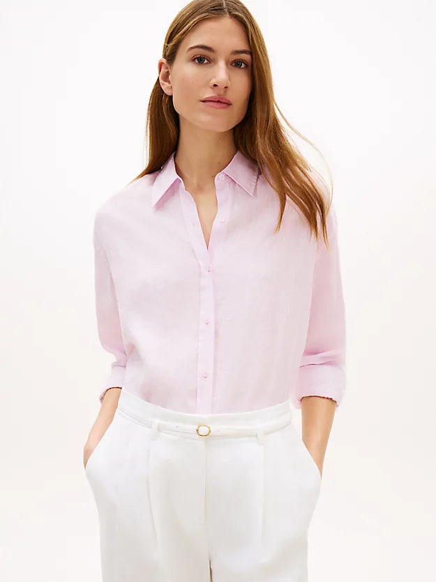 Pure Linen Oversized Fit Shirt