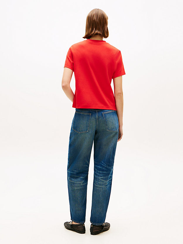 Logo Interlock Knit T-Shirt