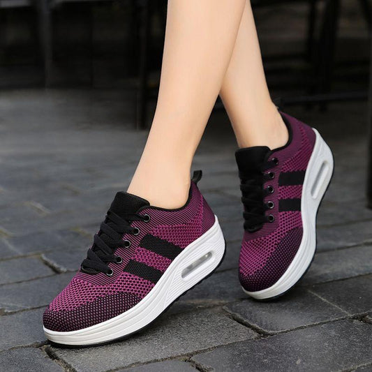 WIDE🔥Nur noch heute 60% Rabatt – Leichte orthopädische Sneaker für Damen aus atmungsaktivem Mesh-Gewebe