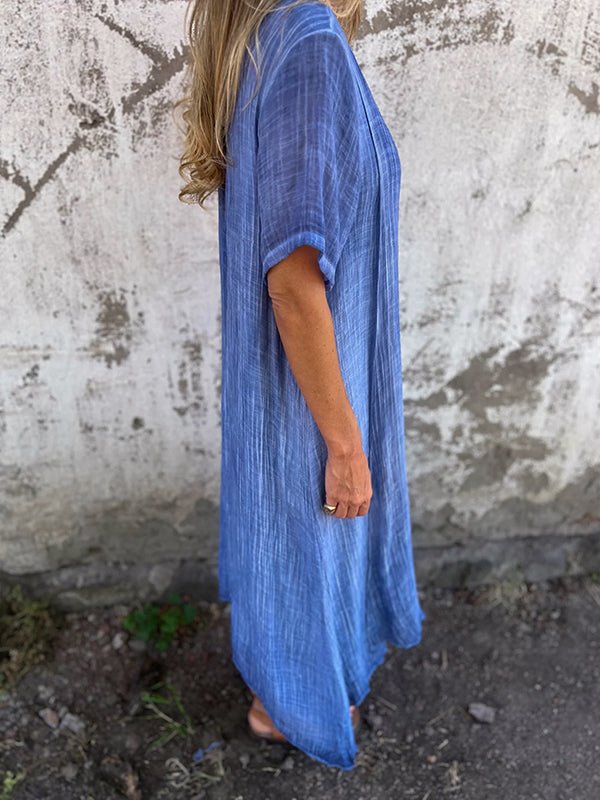 Le Coup de Cœur de Kathy - Robe Midi Col V