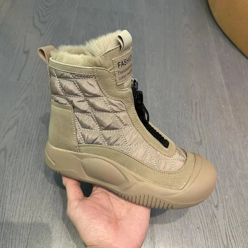 🔥Super promo 49 % de rabais – Bottes de neige chaudes rétro et imperméables
