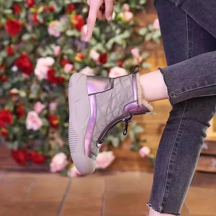 🔥Super promo 49 % de rabais – Bottes de neige chaudes rétro et imperméables