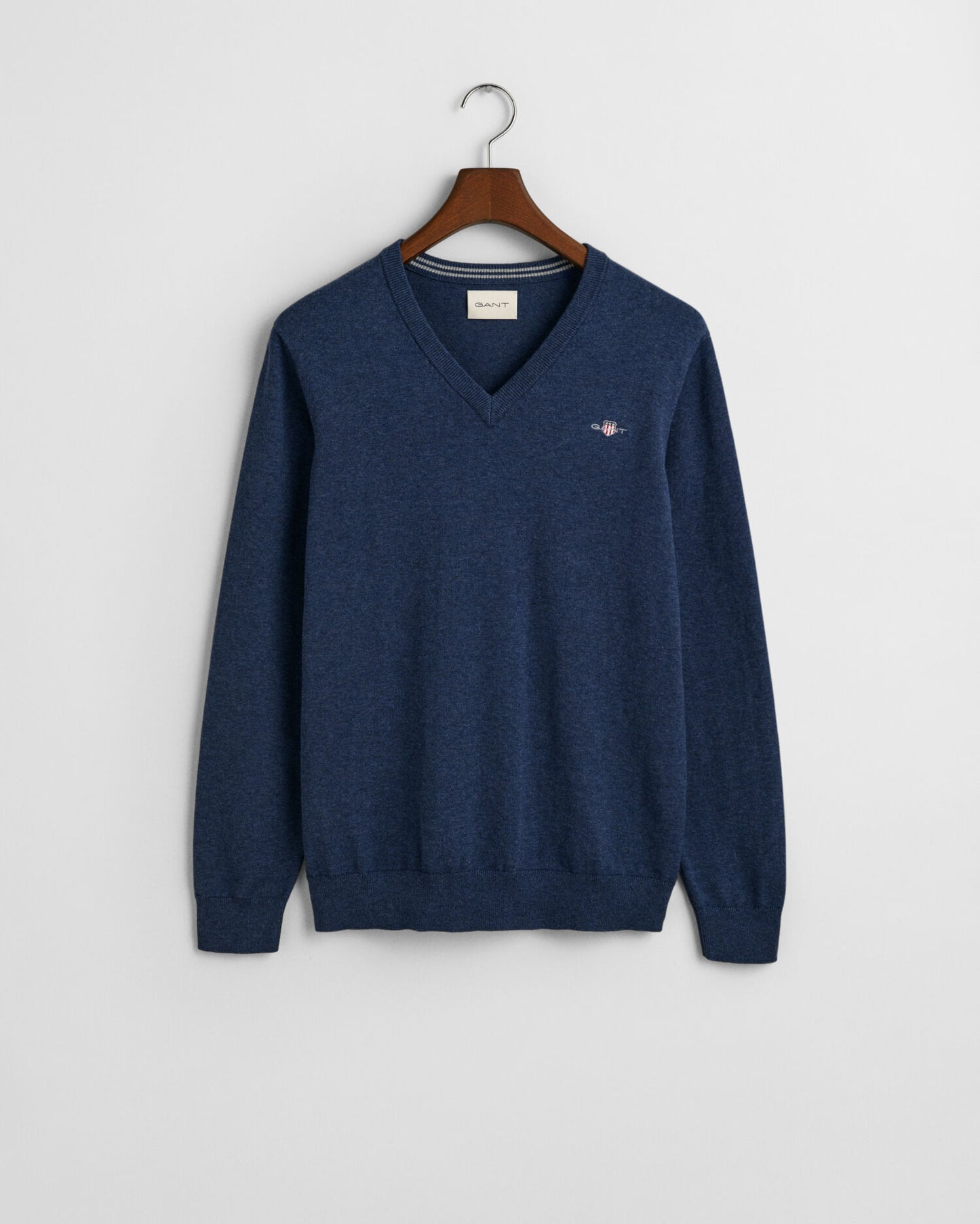 Classic Cotton V-Neck Sweater