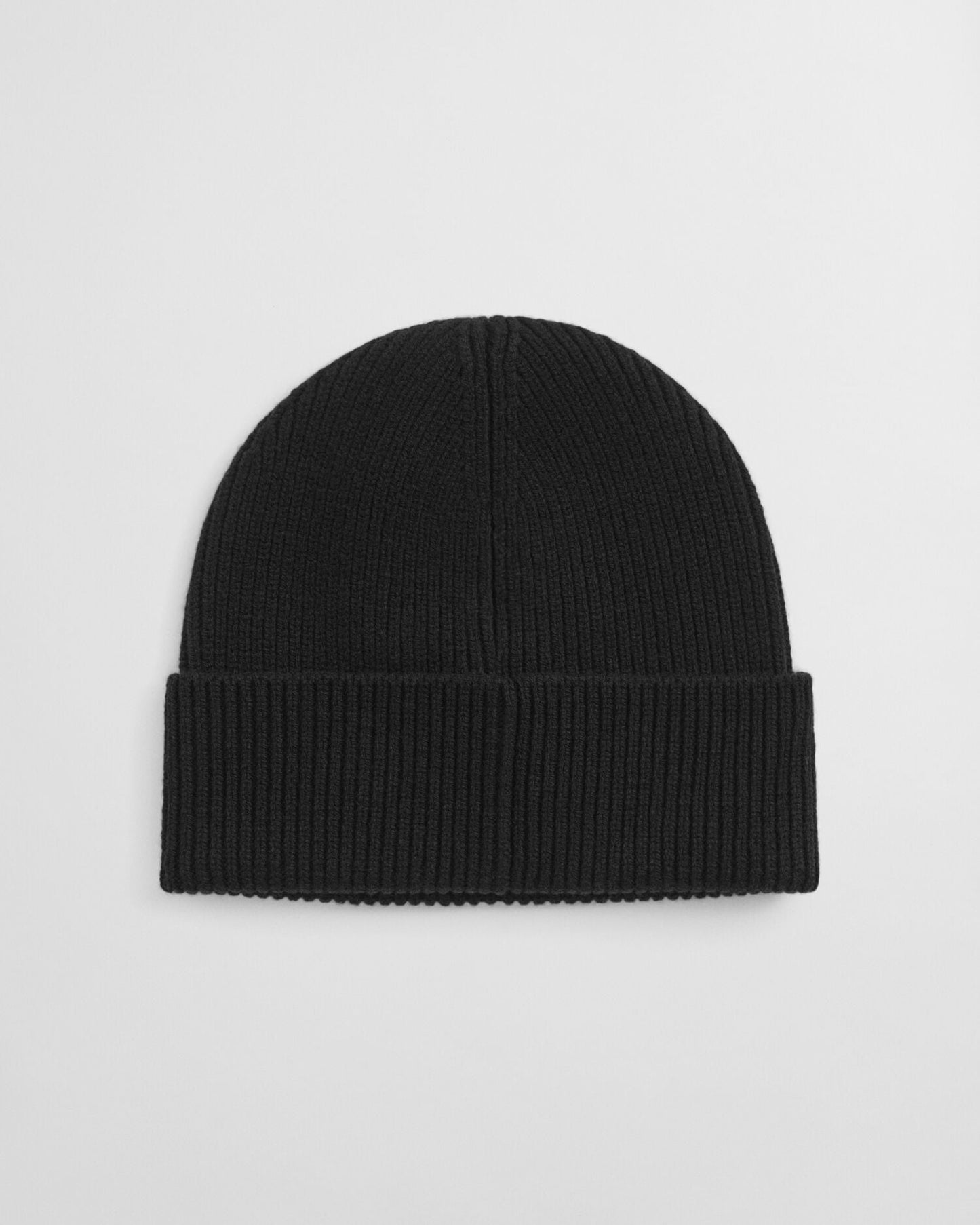 Ribbed Wool Beanie