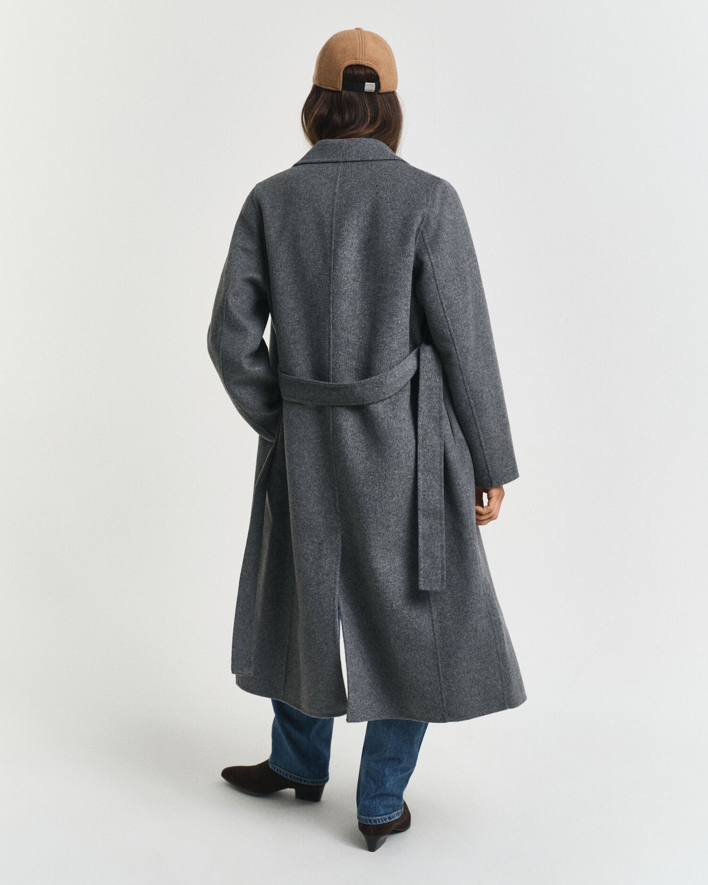 Handstitched Belted Coat