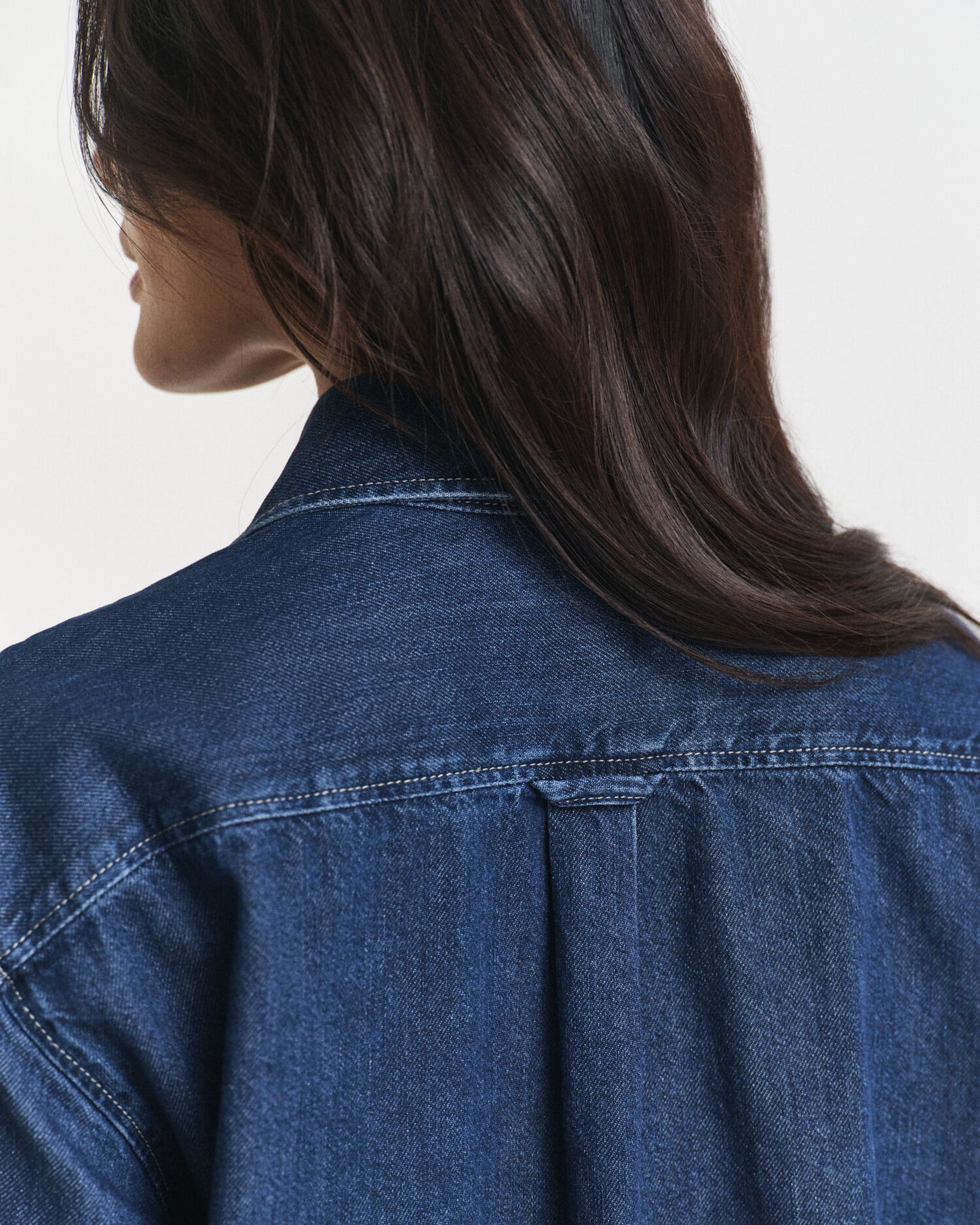 Relaxed Fit Pocket Denim Shirt
