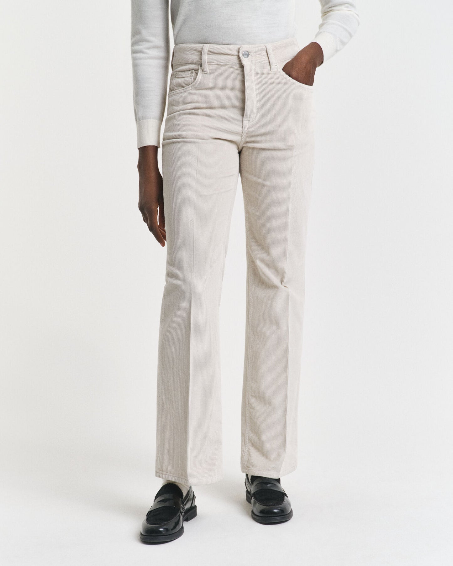 Flared Corduroy Jeans