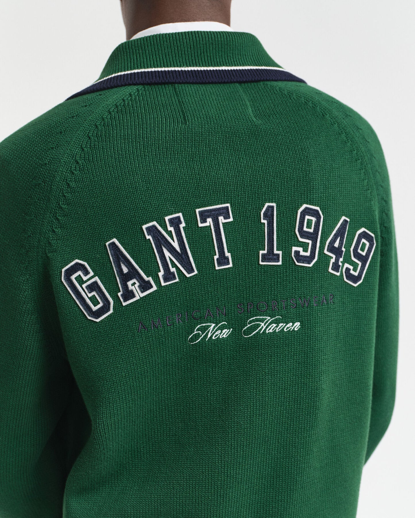 1949 Graphic Zipped Cardigan